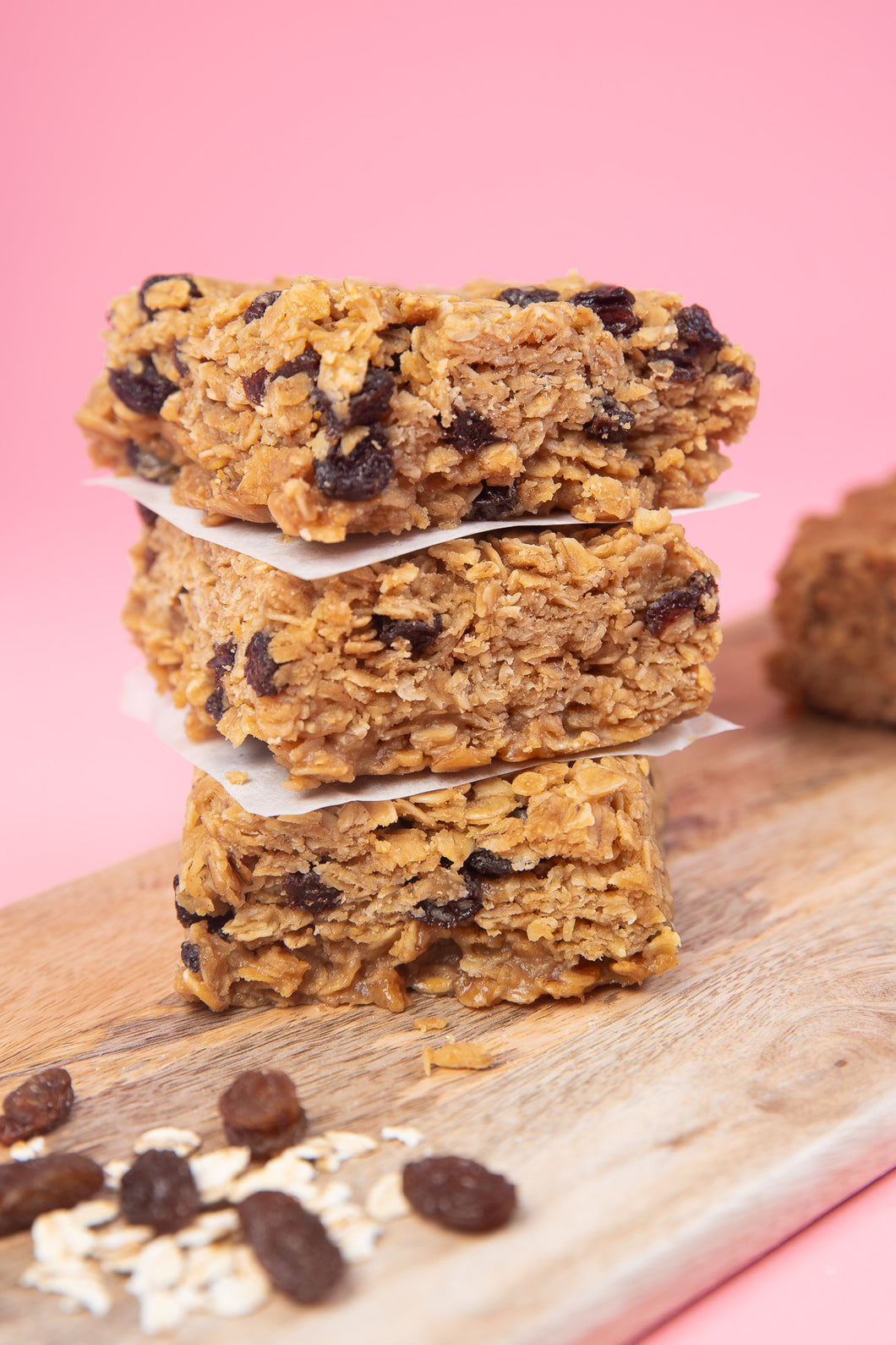 Raisin Flapjack